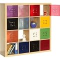 Designer Regalt�r als Facheinsatz ca. 33,6cm x 33,6cm f�r IkeaRegal expedit * Wei�