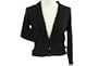 Anne Klein Cropped Sweater Black Medium