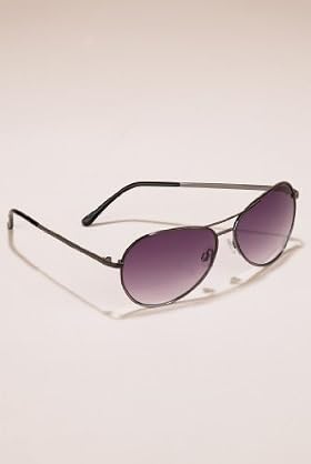 Older Boys' Tinted Oval Lens Aviator Sunglasses