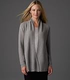 Eileen Fisher Shaped Cardigan with Back Detail in Washable Wool Links