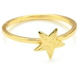 gorjana Star Gold-Tone Ring Size 7