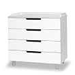 Oeuf Eco-friendly Classic Dresser, White