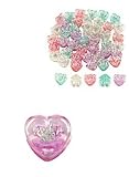 Girls Hearts & Sparkle Hair Clips