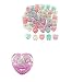 Apparel : Girls Hearts & Sparkle Hair Clips