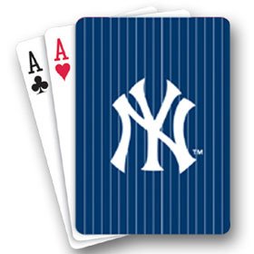 New York Yankees MLB Playing Cards