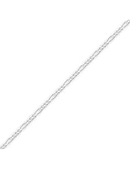 Sterling Silver 1.75mm Figaro Chain - 18 Inch