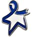 Colon Cancer Awareness Lapel Pin