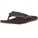 Quiksilver abyss leather QAMSL324, Herren Sandalen/Bade-Sandalen, braun, (brn)