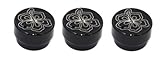 All Sales 5407HK Hibiscus Heater/AC Knob, (Pack of 3)
