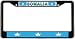Somalia Somali Flag Black License Plate Frame Metal Holder