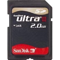 SanDisk SDSDH-2048-901 2 GB Ultra II Secure Digital Memory Card ( US Retail Package )