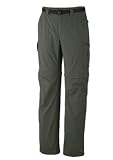 Columbia Sportswear Mens Silver Ridge Convertible Pant, Gravel, 40 x 34