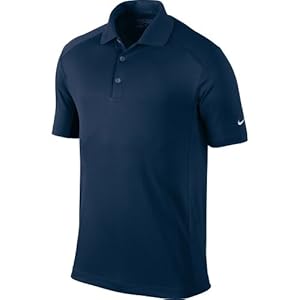 Nike Golf 2014 Dri-FIT Victory Polo Pitch Blue/White Medium