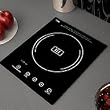 Summit : SINC1110 12in Induction Cooktop with Single 1800 Watt Cooking Zone, 120V - Black