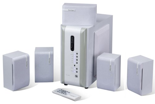 Frisby 5.1 3000 Watt PMPO Dolby Digital DTS True Powerful Surround Sound Computer Speakers w/remote control