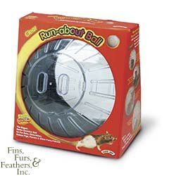 Super Pet Giant Clear Run-About Ball for Hamsters (11 1/2 Inch Diameter)