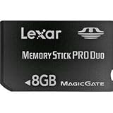 Lexar MSDP8GB-40-664 8GB Platinum II Memory Stick Pro Duo