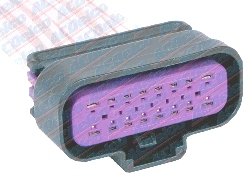 ACDelco PT1401 Female 16-Way Wire Connector with Leads