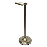 Kingston Brass Freestanding Satin Nickel Toilet Paper Holder