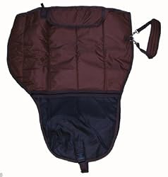 Deluxe Western Horse Saddle Carrier Bag Brown