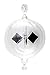 Glassic Gifts Hanging Crooks Light Mill Glass Ornament