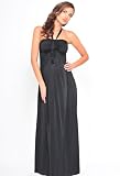 The Olian Cascading Halter Styled Maxi Dress