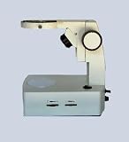 GX Microscopes XTCAStand Dual Illuminated Arm Stand, with Top and Bottom Halogen Illumination, Includes 84mm diameter lipped focussing ring suitable for use with GXM XTL*, XTD* and XTC* Series Microscope Heads, With black/white reversible and opaque white insert plates