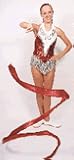 Streamer Ribbon Rod for Twirling, Worship or Praise Dance, Rhythmic Gymnastics, Color Guard & Band