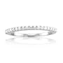 14k White Gold Wedding Diamond Band Ring (HI, I, 0.25 carat)