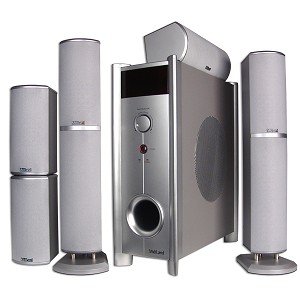 Electronics: Midiland MLi 760 6 Piece 5.1 Surround Sound Speaker System