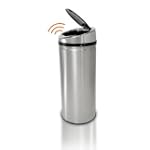 iTouchless Infrared Sensor Touchless Trash Can NX, Brush Stainless Steel.