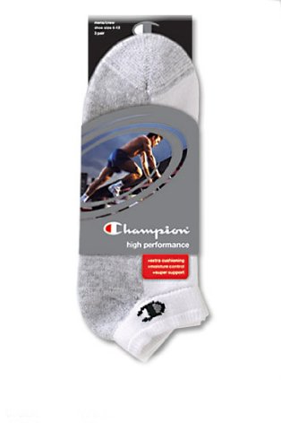 Buy Champion High Performance Low Cut Sock 3 pack ch1973 by Champion
