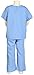 Aeromax Jr. Doctor Scrubs, available in Blue or Pink
