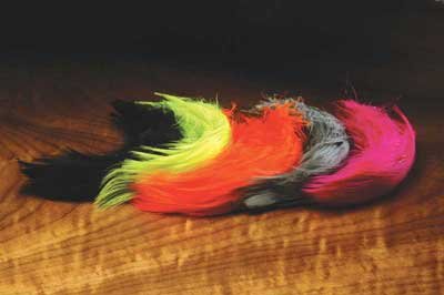 Burnt Spey Fly Tying Hackle - Hot Pink