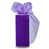 Expo Classic Tulle Spool of 25-Yard, Purple