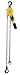OZ Lifting Lever Hoist, Overload Protection, Hook Mount, 3/4 Ton Capacity, 5