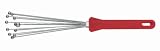 WMF Stainless Steel 11 Inch  Ball Whisk with Red Handle