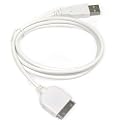USB 2.0 Hotsync Data and Charge Cable fits Creative Zen Vision / Vision:M / Sleek / Sleek Photo MP3 Players
