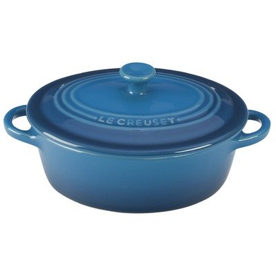 Le Creuset Stoneware 12-Ounce Mini Oval Cocotte, Marseille