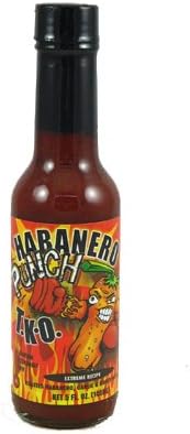 Habanero Punch TKO Extreme Recipe with Honey &amp; Garlic Hot Sauce - 5 oz