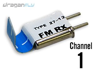 31Ymkh5VtHL Receiver Crystal Channel 1 for Vortex and Vortex Extreme RC Airplanes 27 MHz