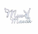 Aqua Miss March Bunny 16 inch Necklace
