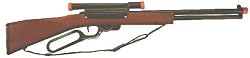 Western Repeater Rifle, Wood & Steel, Shoots Plastic Balls,Bulk