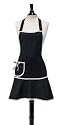 Jessie Steele Carmen Bib Apron, Black
