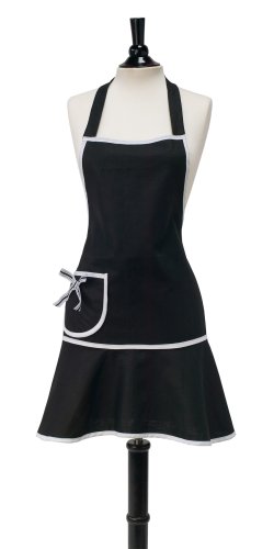Childrens Toyshop  Kitchen & Housewares : Jessie Steele Carmen Bib Apron, Black