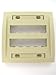 Panduit CFPE10EI-2GY 2-Gang 10-Port Faceplate, Electric Ivory