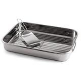 Progressive International Stainless Steel Roasting Pan