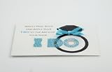 I Do Crystal Shoe Stickers with Big Diamond Ring