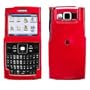Fits Samsung Ace SPH-i325 i325 Sprint Snap on protector Faceplate Cover Housing Case - Solid Red