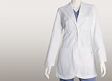 Greys Anatomy Womens Heartline-Pockets 32" 3 Pocket Junior Fit White Lab Coat